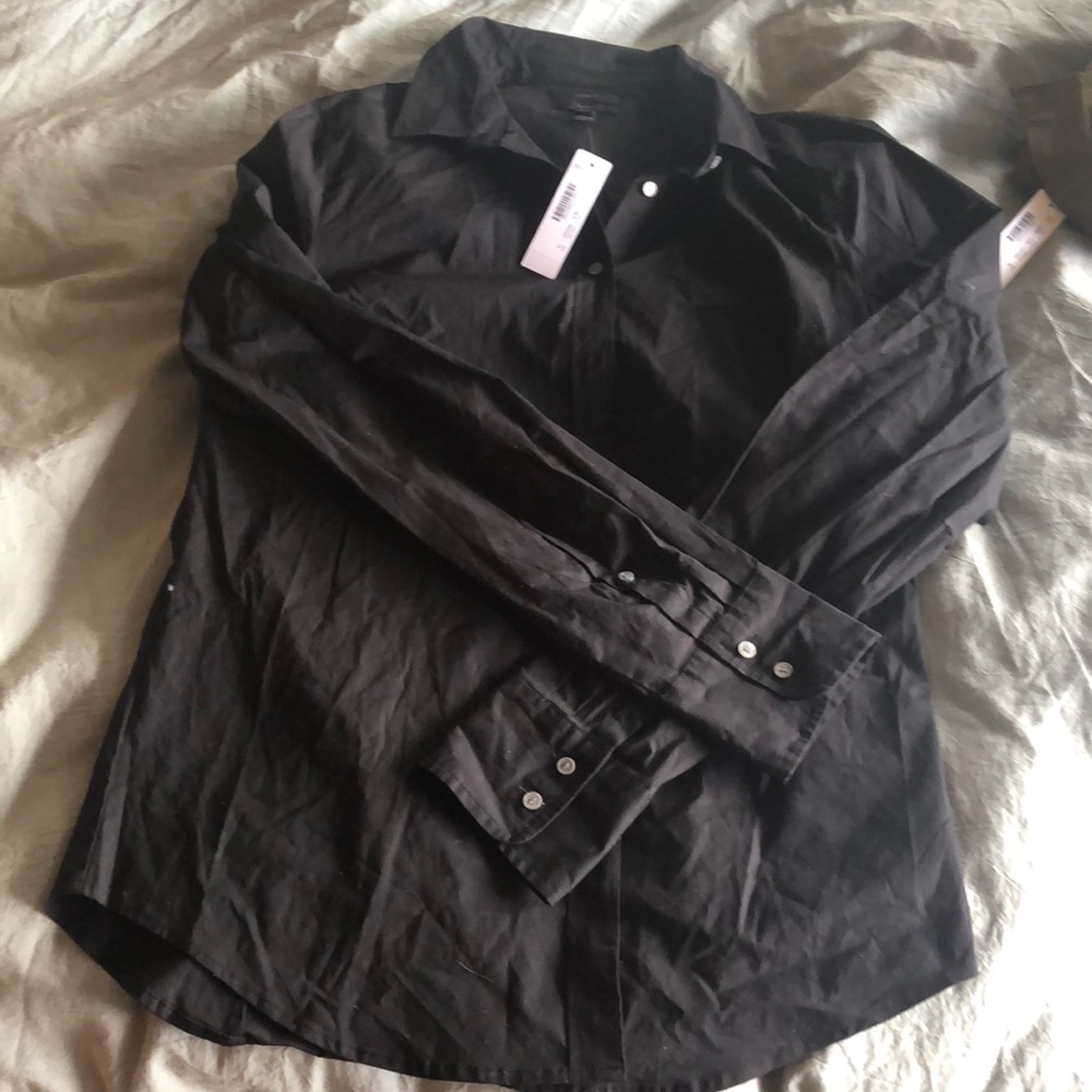 Black NWT J Crew Work Shirt